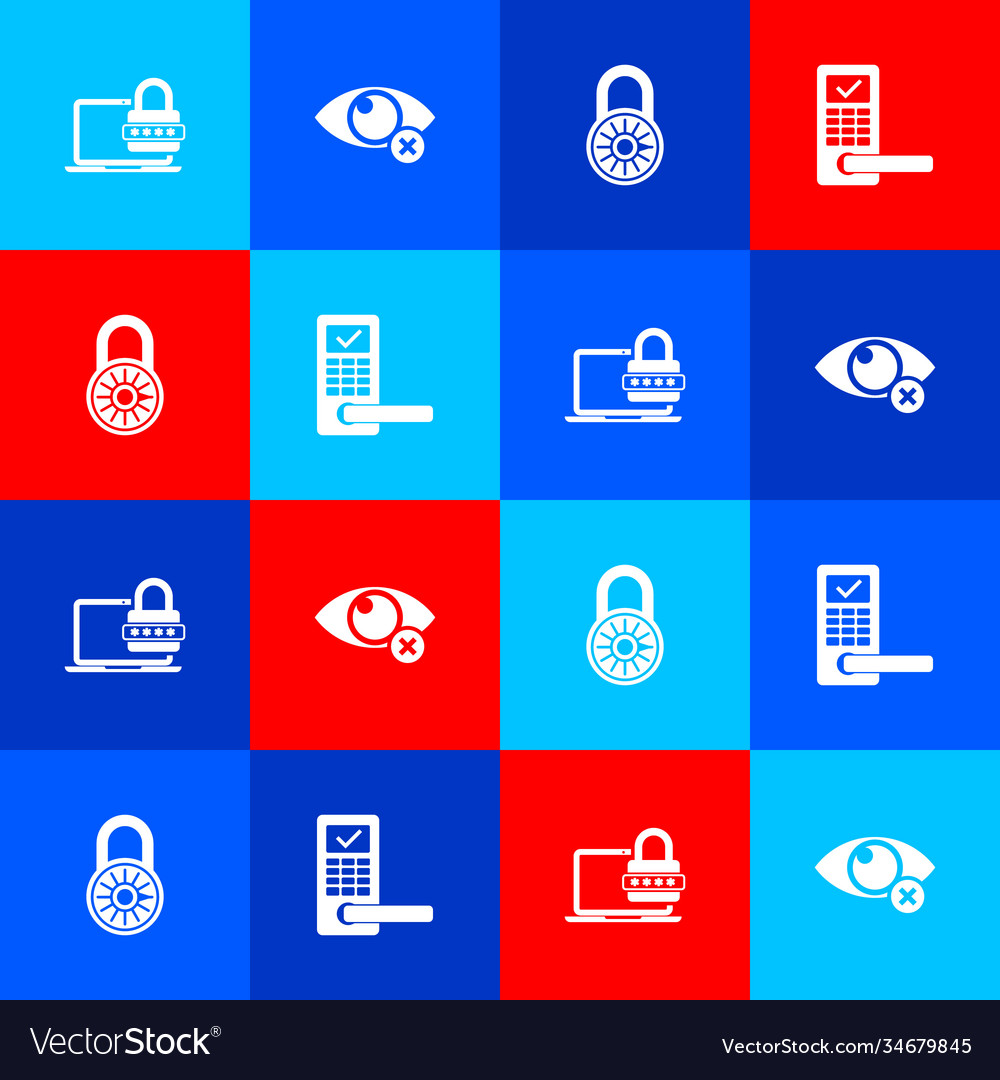 Set laptop with password invisible hide safe
