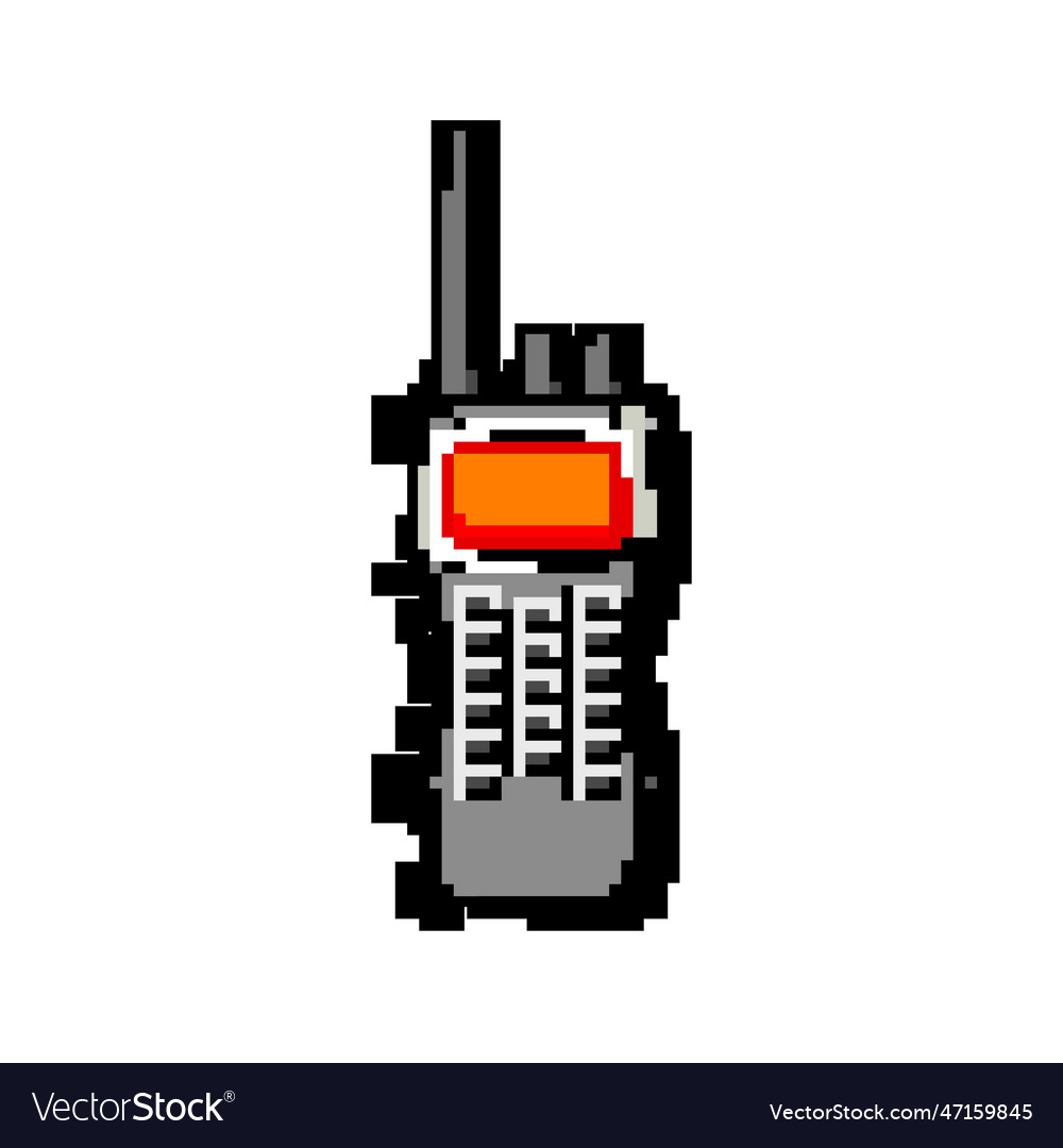 Talkle radio transceiver game pixel art