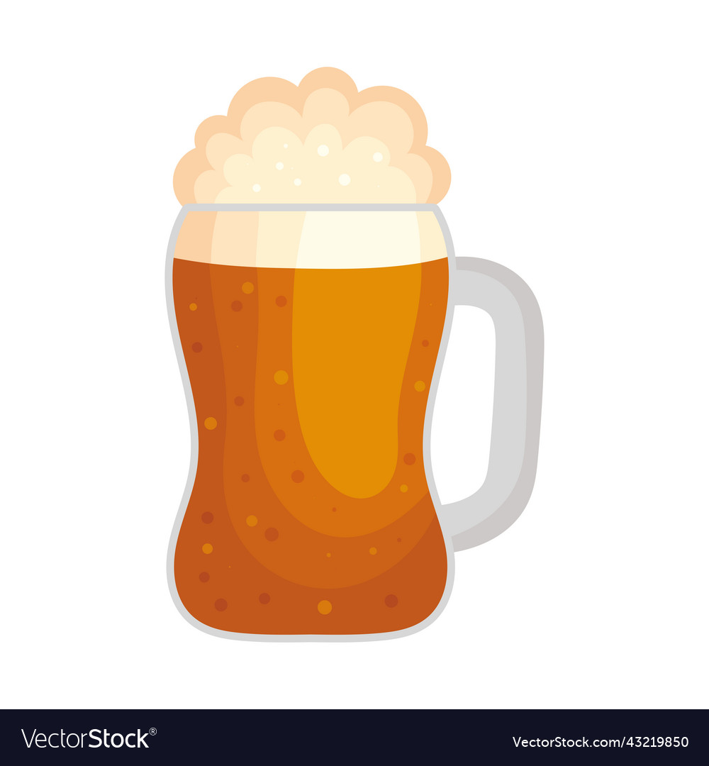 Beer mug Royalty Free Vector Image - VectorStock