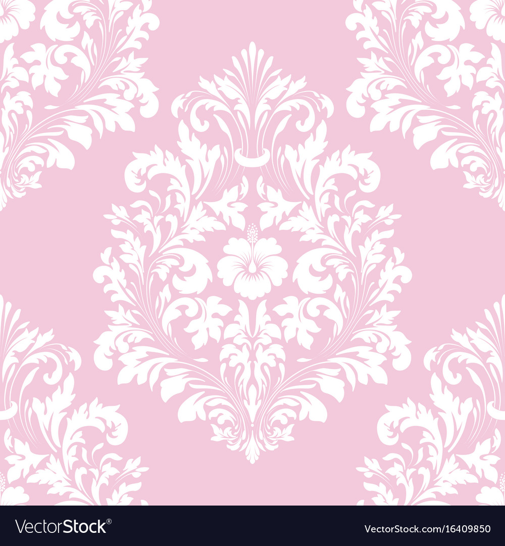Damask seamless pattern element classical