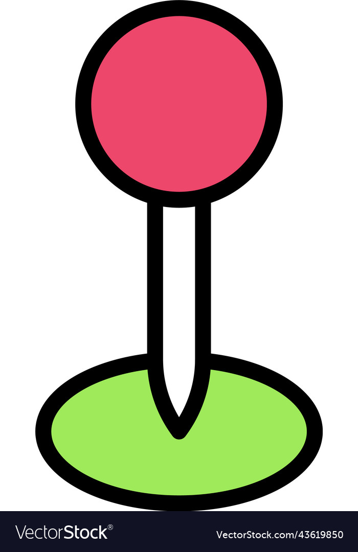 Pin icon location map and navigation