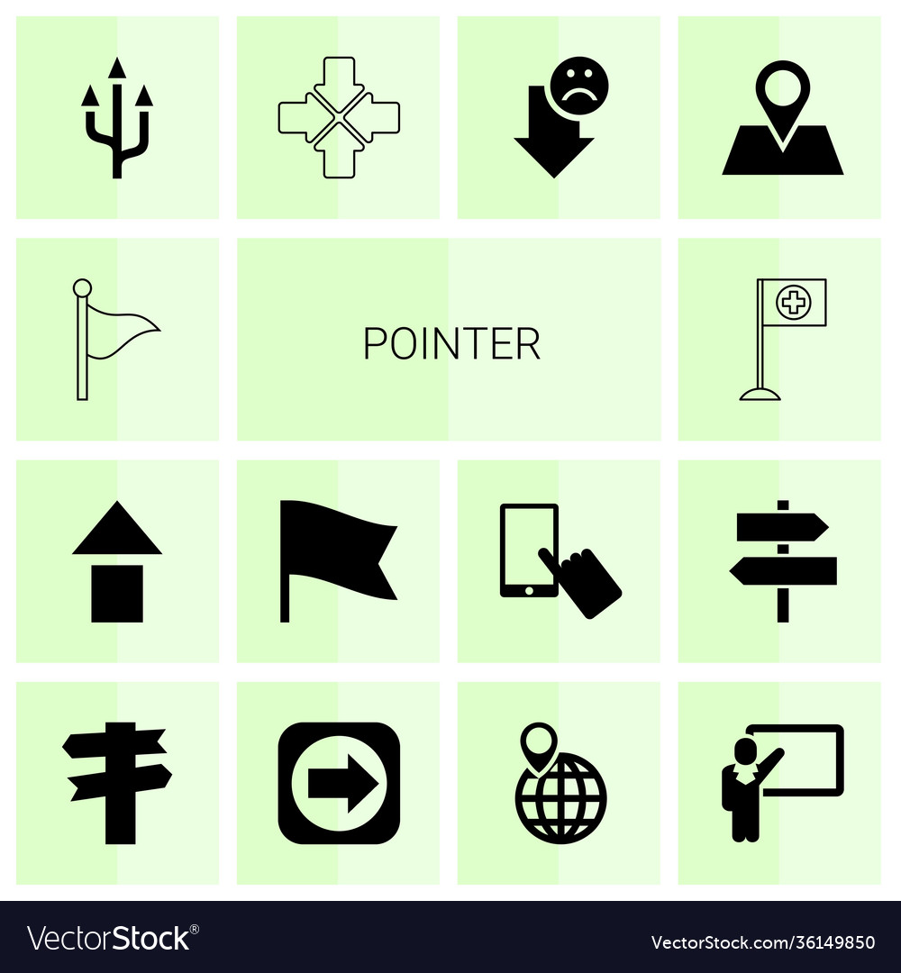Pointer icons
