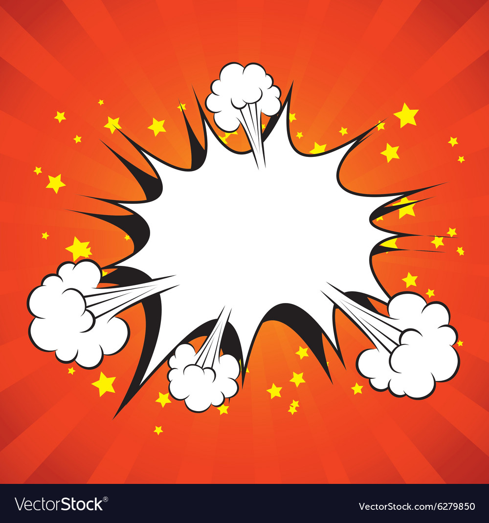 Pop art comic bubbles design Royalty Free Vector Image