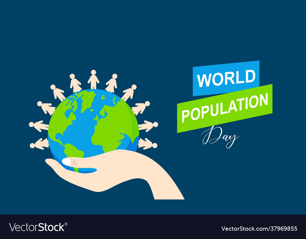 Flat world population day