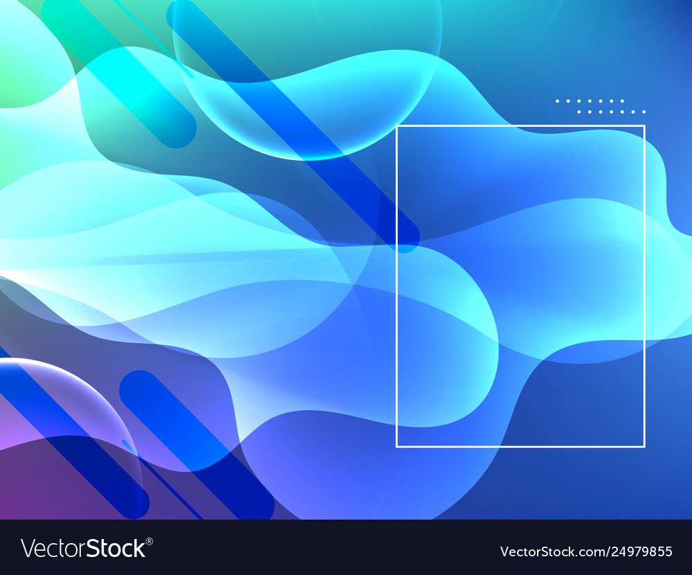 Stylish wavy banner design