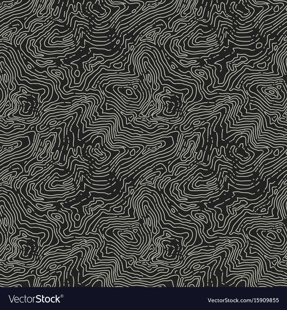 Topographic Map Pattern