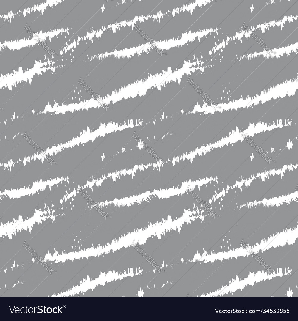 White brush stroke fur seamless pattern Royalty Free Vector