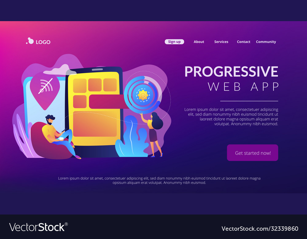 Progressive Web App Concept