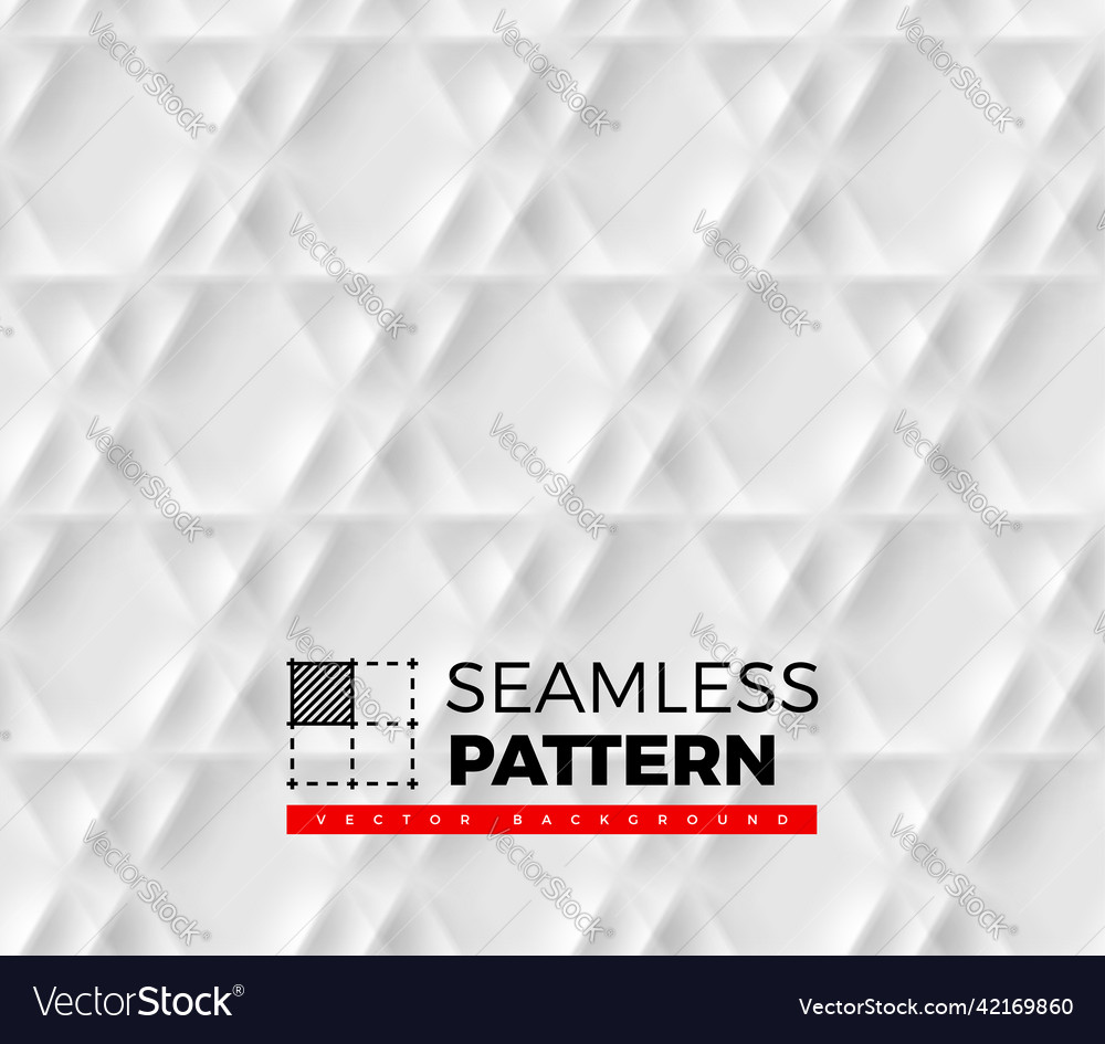 Seamless pattern with hexagonal cells made from