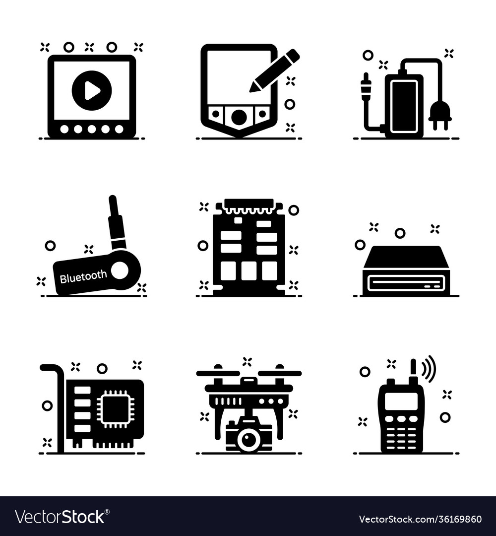 Technological computer hardware in modern solid st