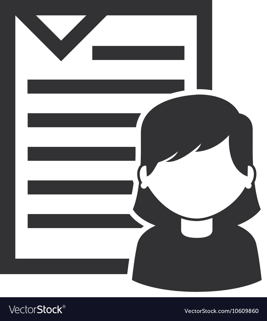 Text document file isolated icon Royalty Free Vector Image