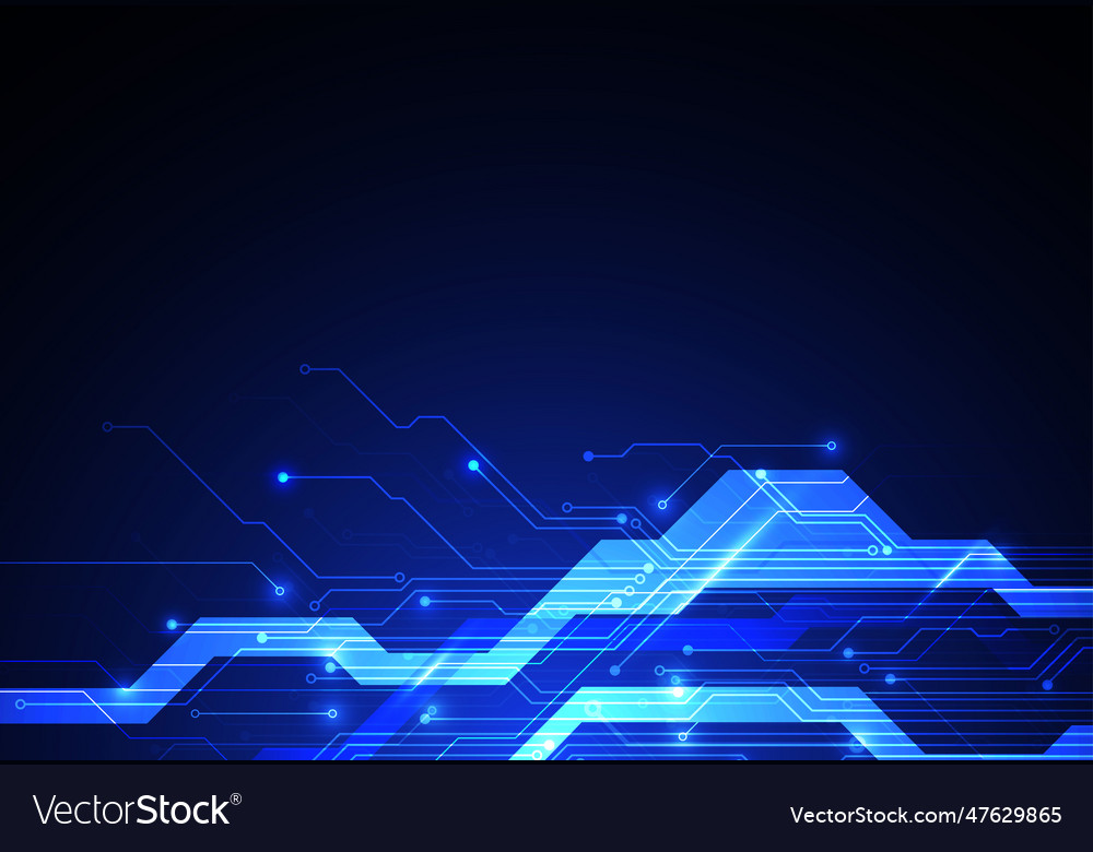 Abstract background with technology circuit board