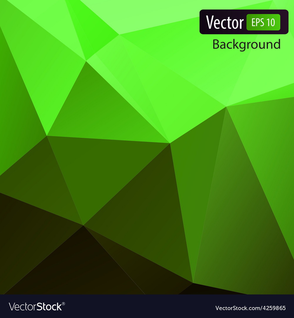 Dynamic polygonal background