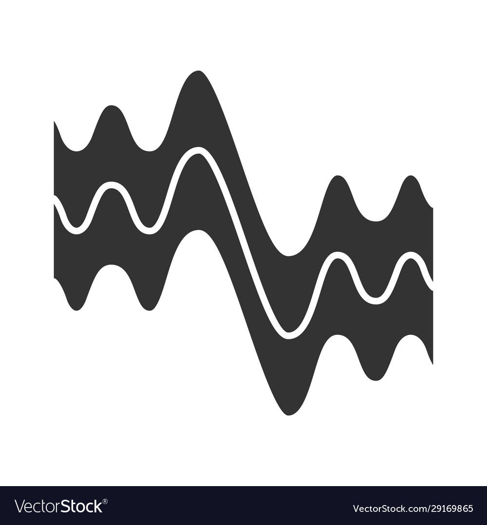 Fluid Soundwave Glyph