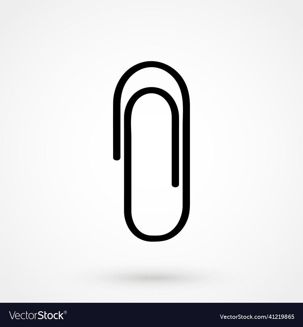 Paper clip icon