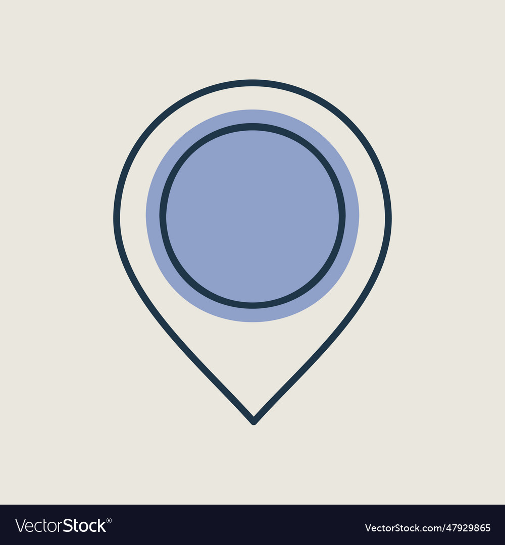 Pin map icon pointer markers