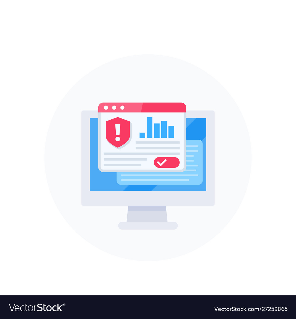 Security notification warning