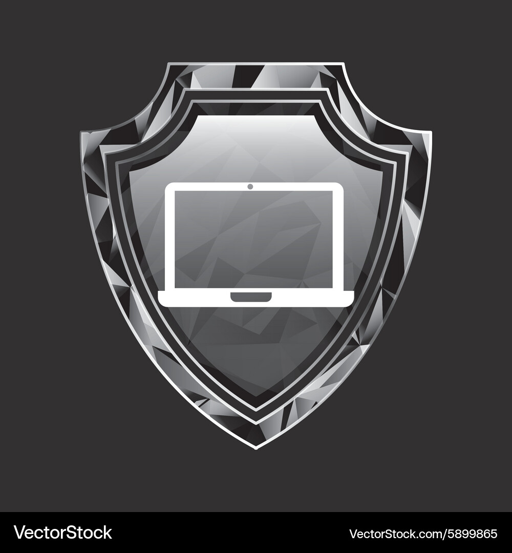 Security shield Royalty Free Vector Image - VectorStock