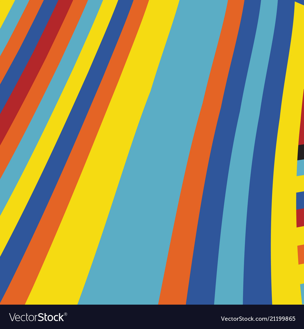 Zebra pop abstract stripe pattern vector image Zebra pop abstract stripe pattern
