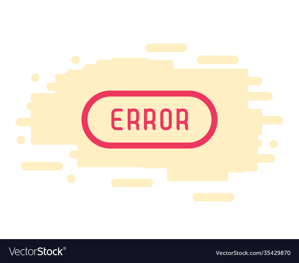404 connection error abstract background