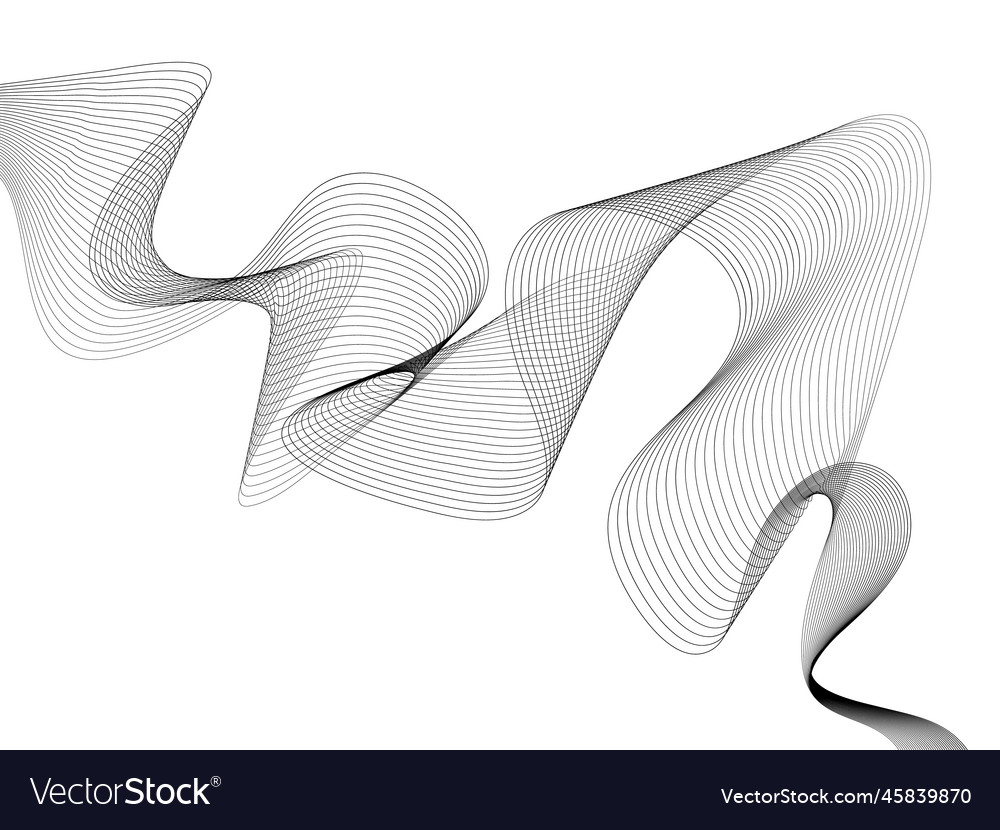Abstract wave element for design digital vector image Abstract wave element for design digital