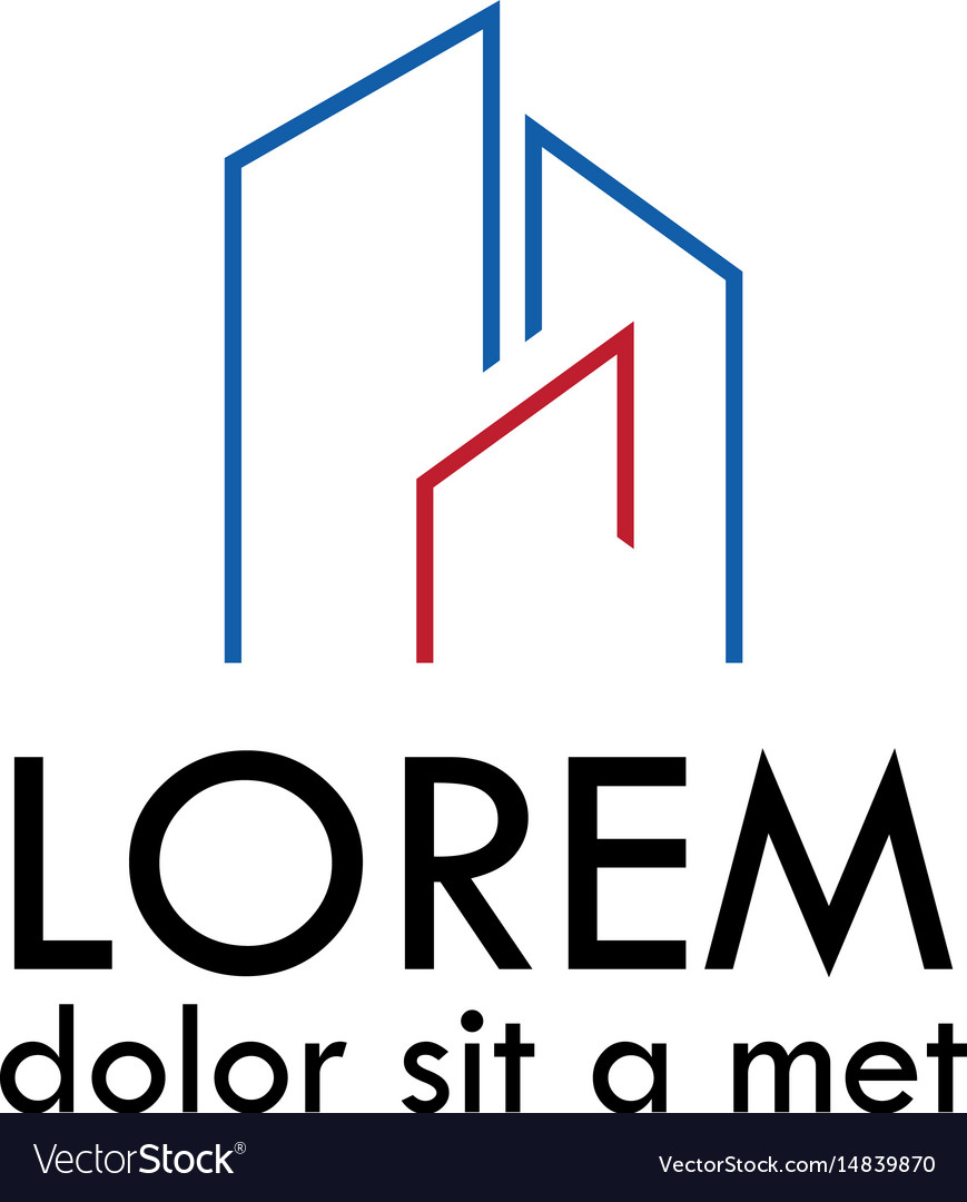 Building line logo