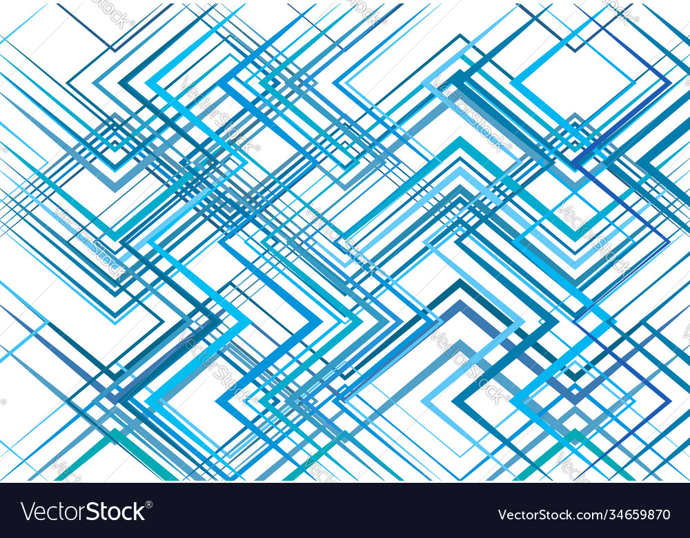 Geometric structure network chaotic jumble vector image Geometric structure network chaotic jumble