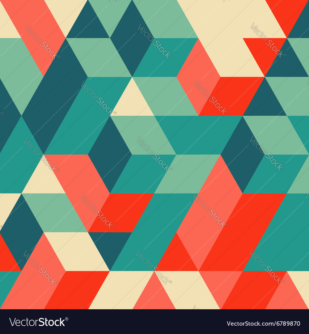 Modern Geometric Blocks Pattern