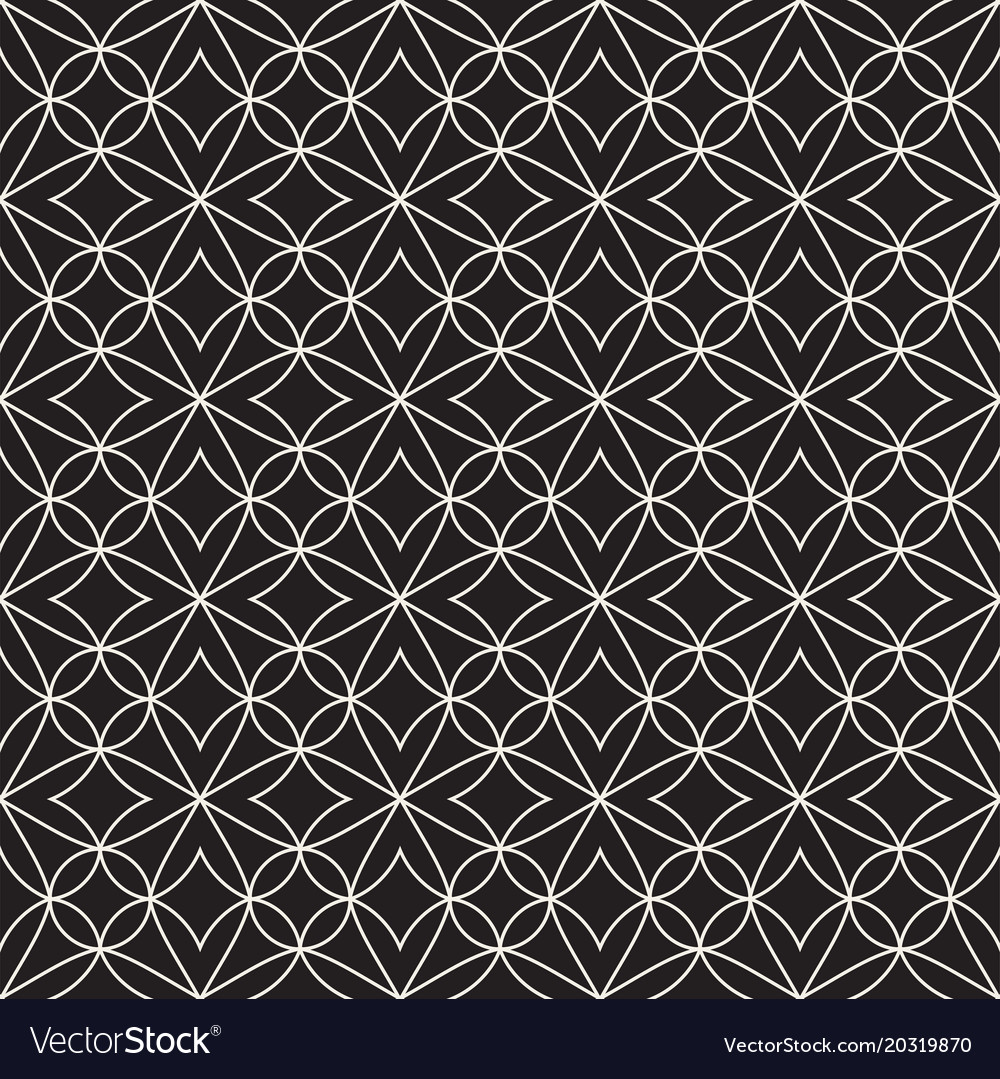 Modern Geometric Lattice Pattern