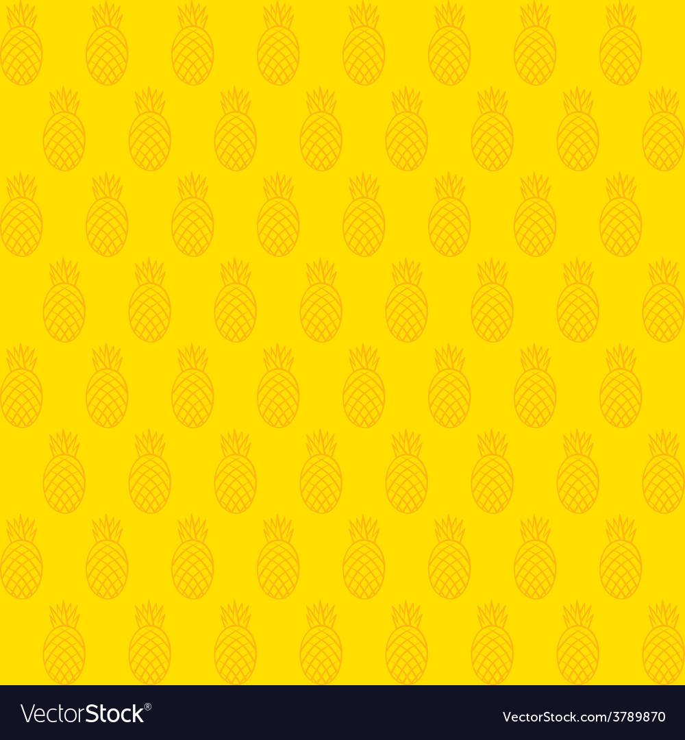 Pineapple pattern background design