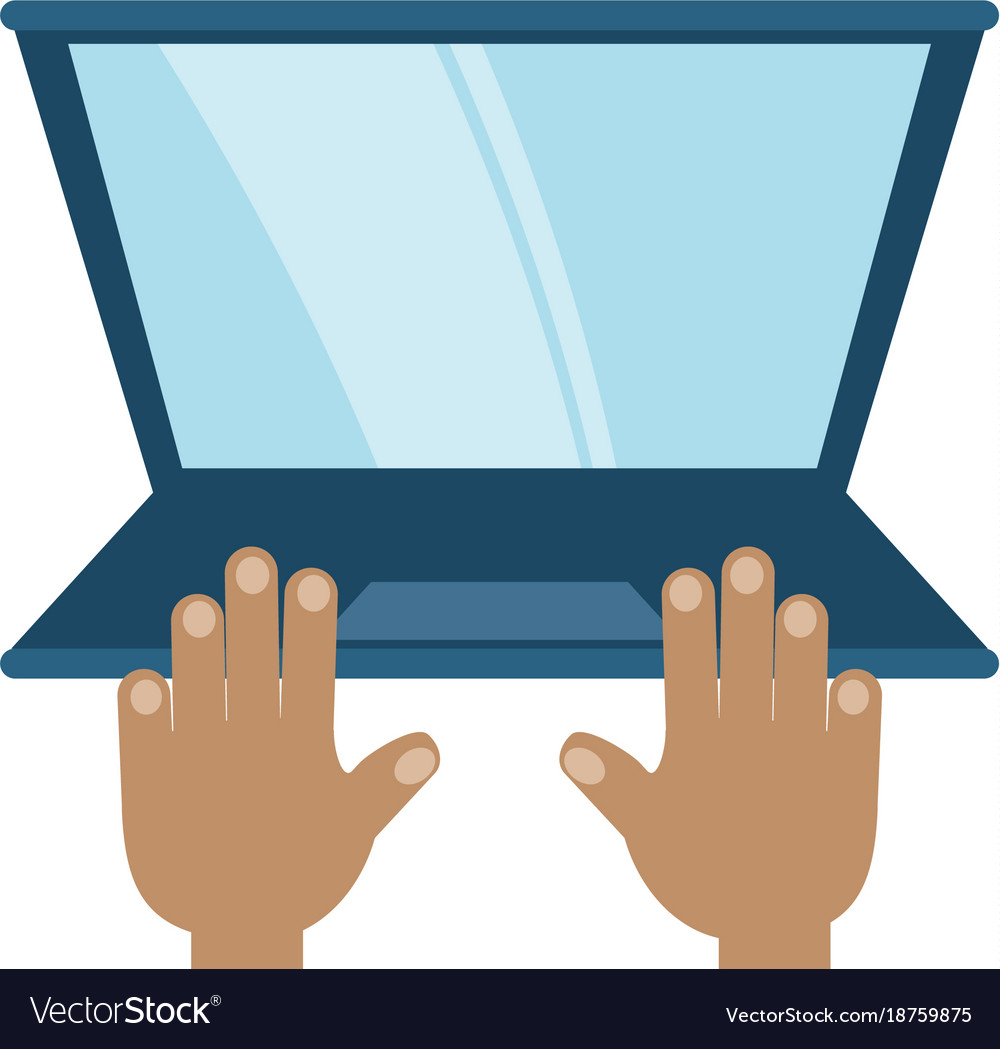 Laptop computer icon image
