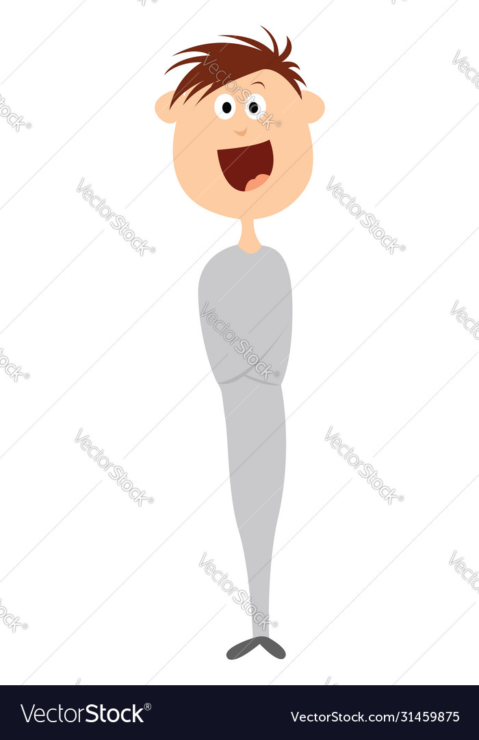 Man in straitjacket on white background