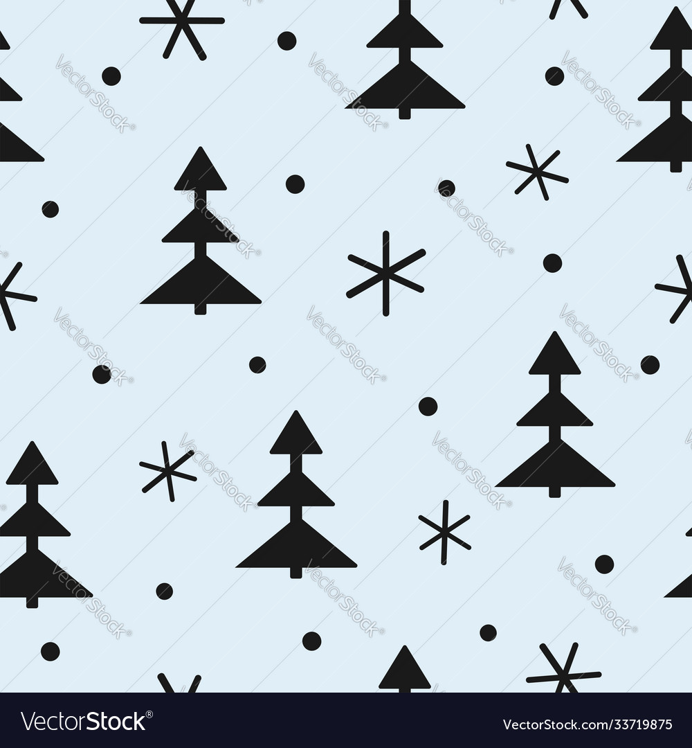 Simple new year seamless pattern print