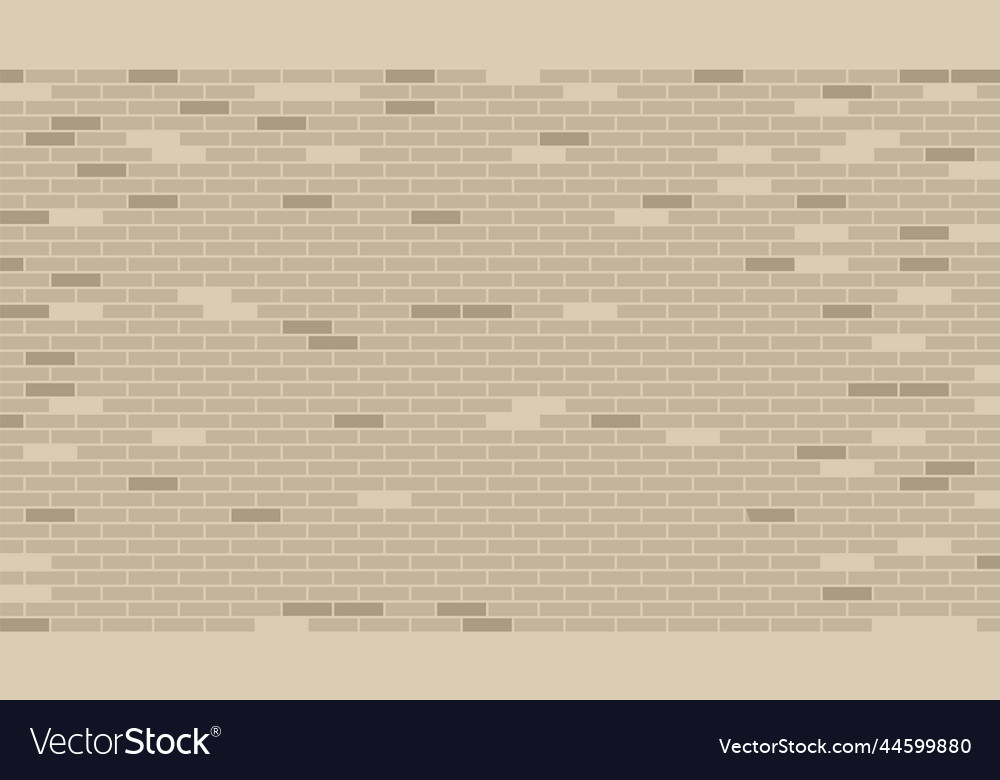 Empty room with white brick wall background