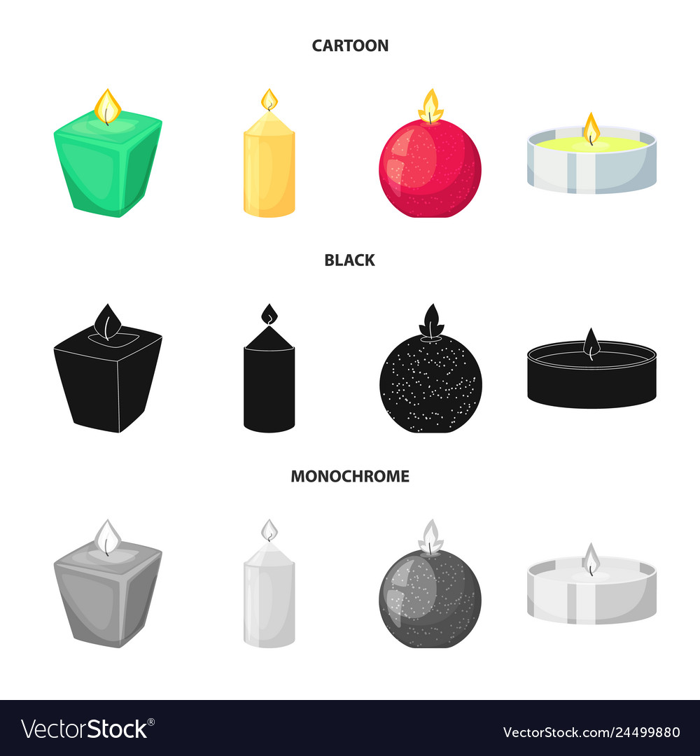 Isolated object of relaxation and flame symbol vector image Isolated object of relaxation and flame symbol