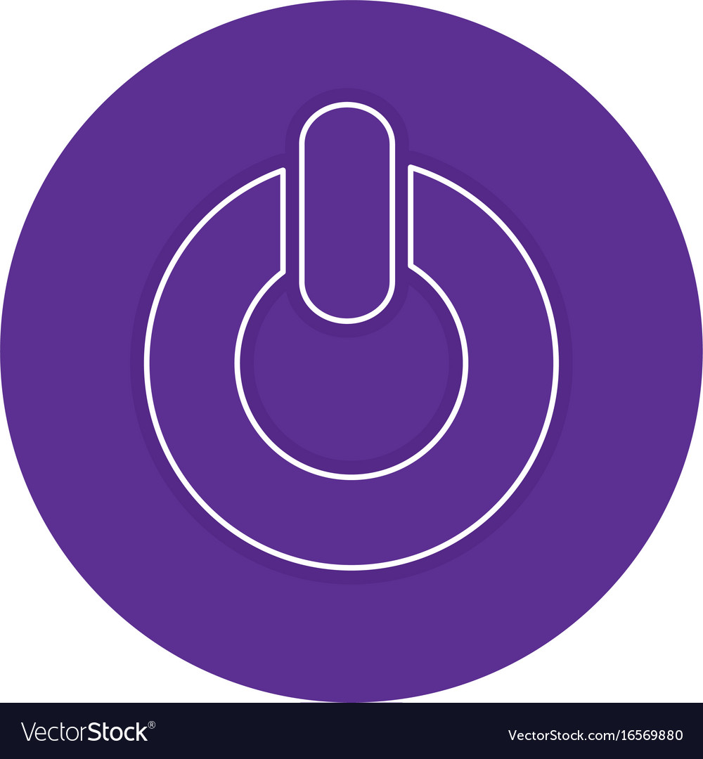 Power switch button icon