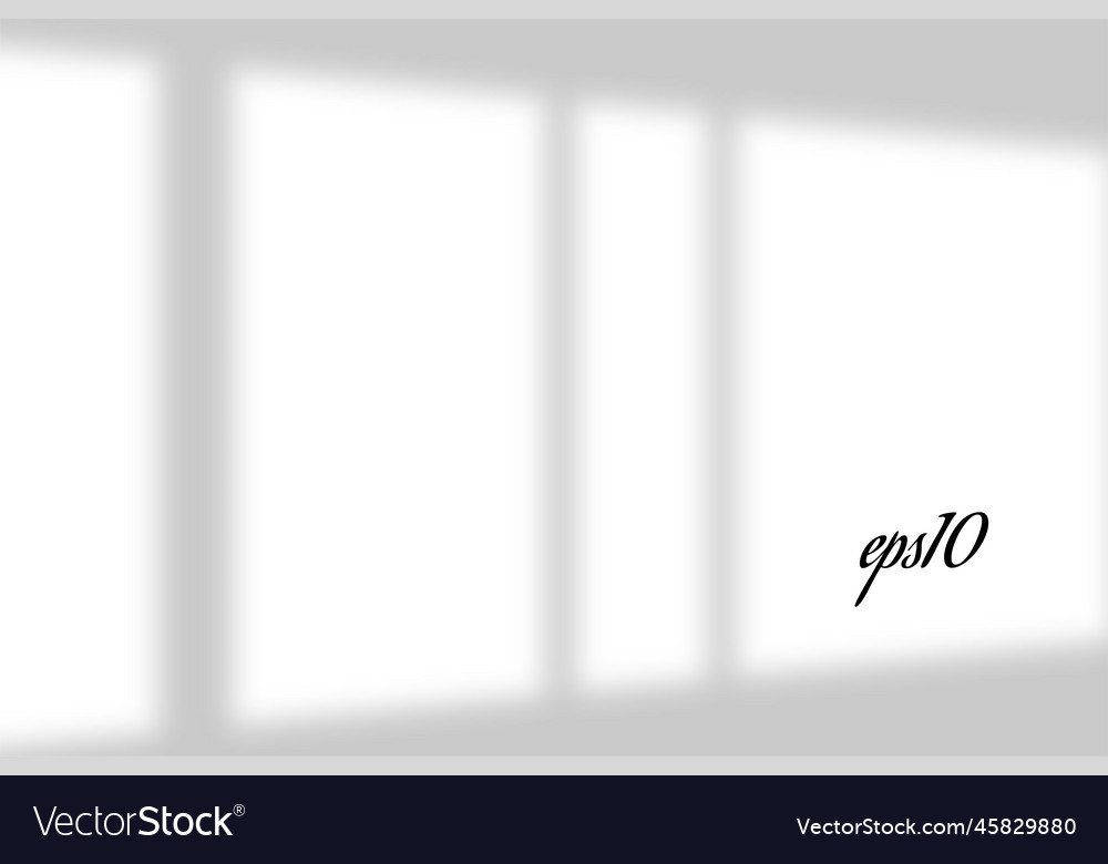 Realistic window shadow multiply overlay effect