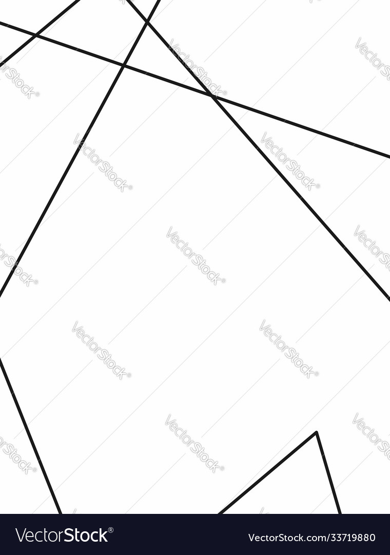 Vertical template with random lines simple