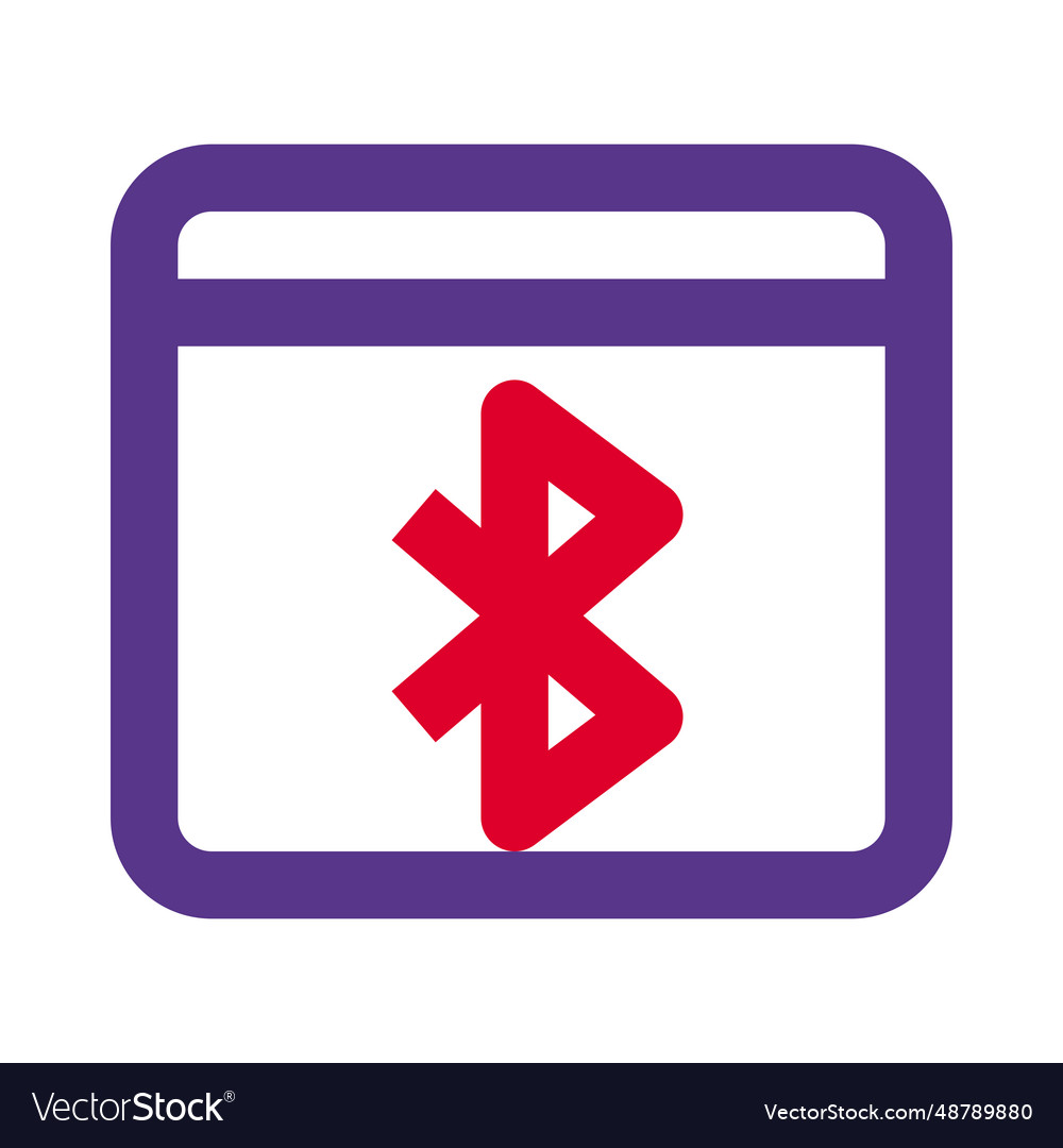 Website connected with bluetooth device
