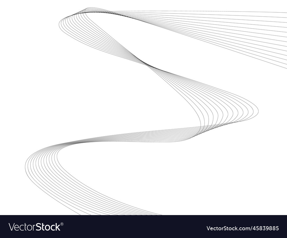 Abstract wave element for design digital vector image Abstract wave element for design digital