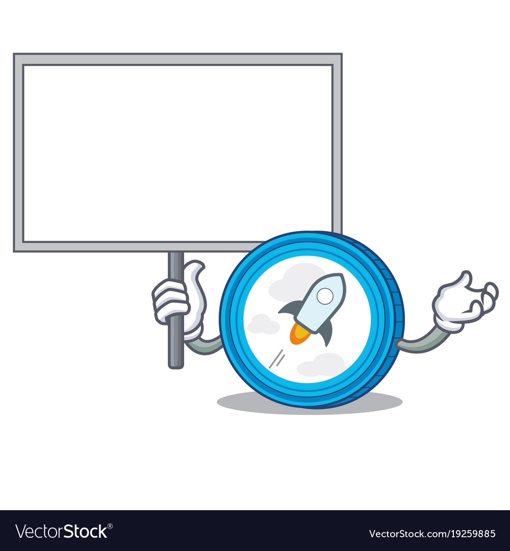 Bring board stellar coin character cartoon