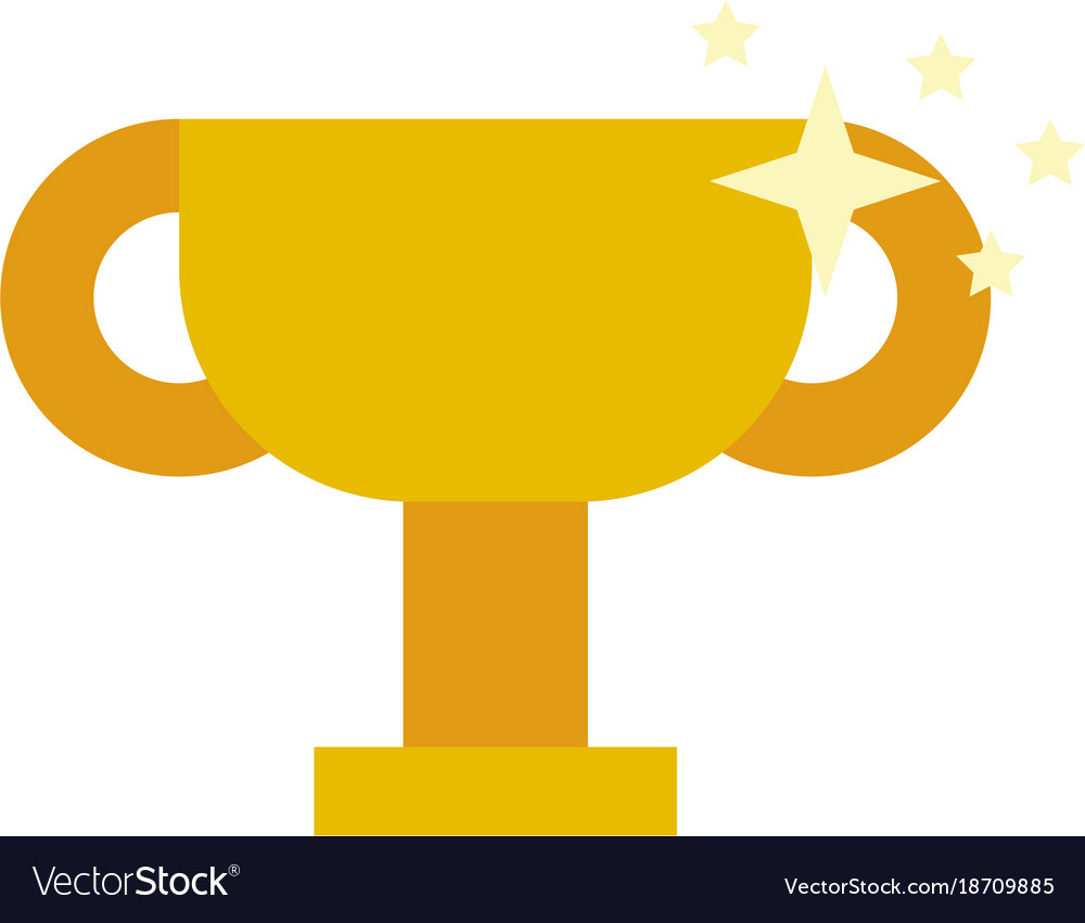 Cup game item Royalty Free Vector Image - VectorStock