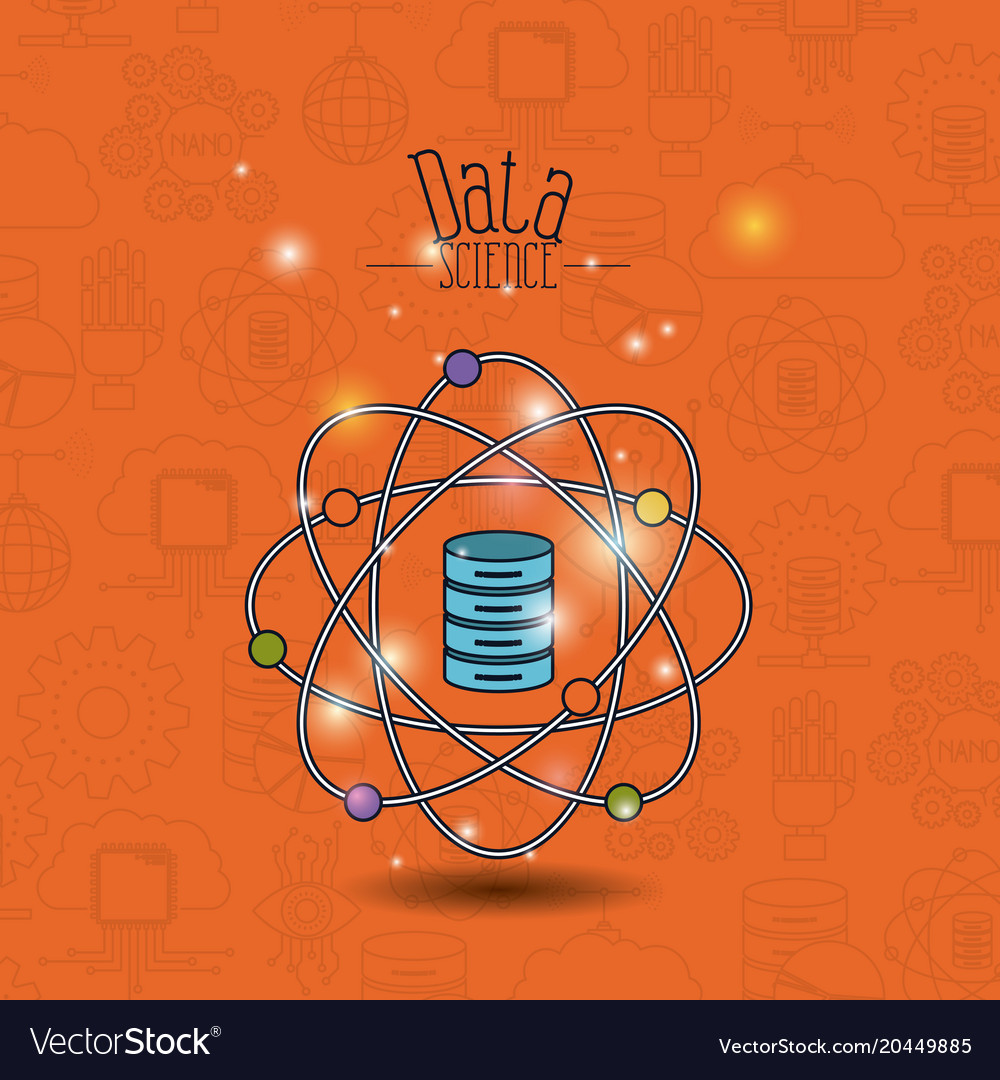 Futuristic Data Technology Background