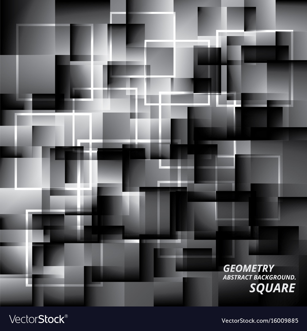 Geometric Square Background