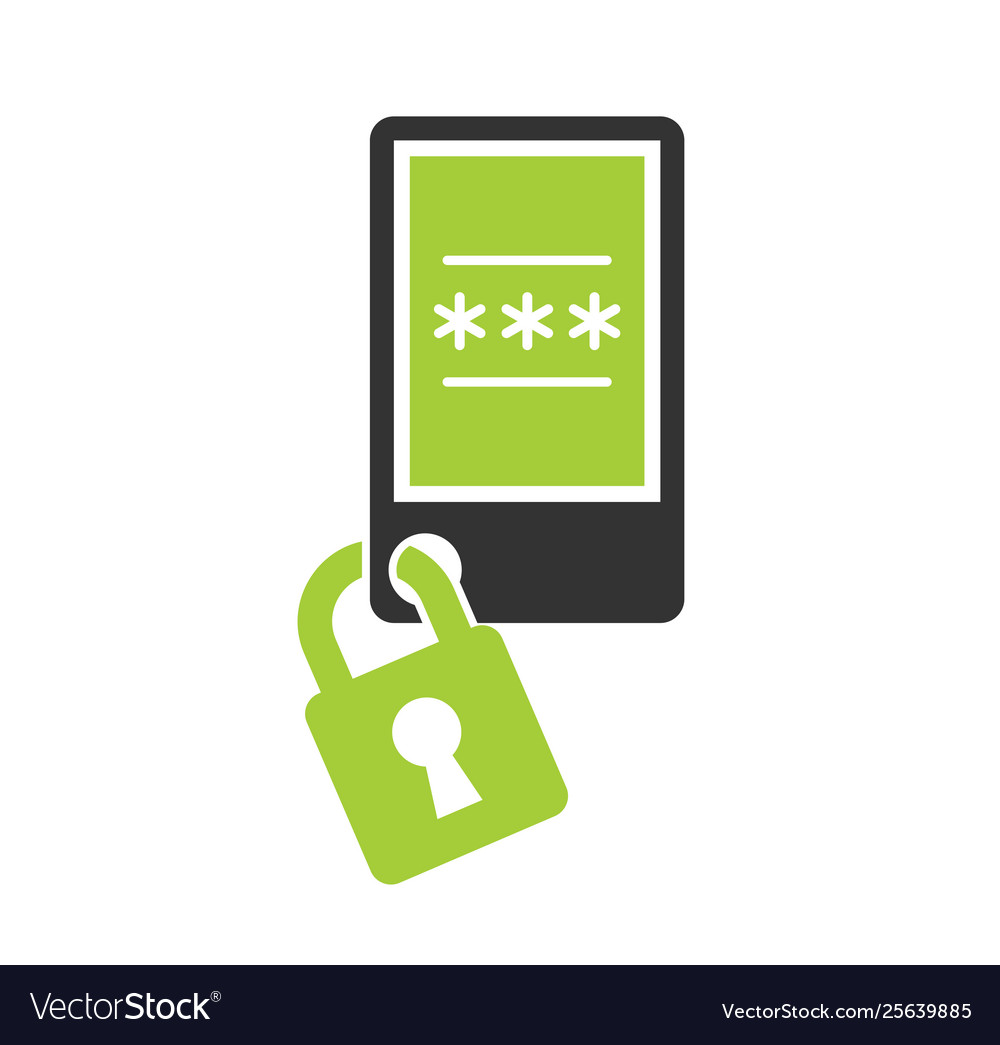 Password related icon on background for graphic vector image Password related icon on background for graphic