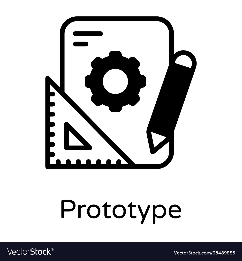 Prototype Royalty Free Vector Image Vectorstock