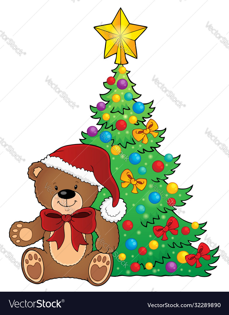 Christmas teddy bear topic image 2