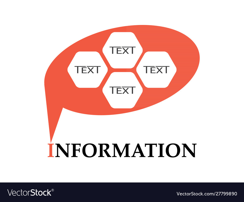 Information word version with place for message