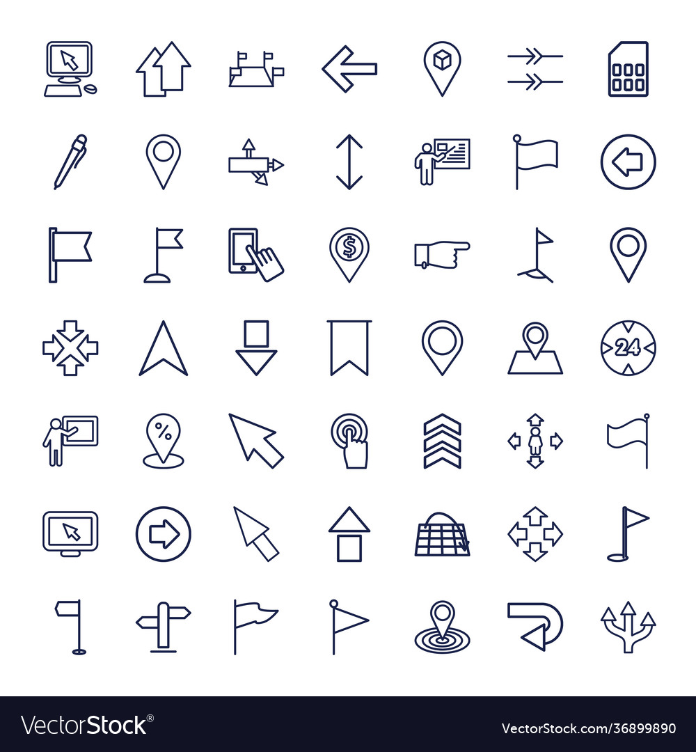 Pointer icons