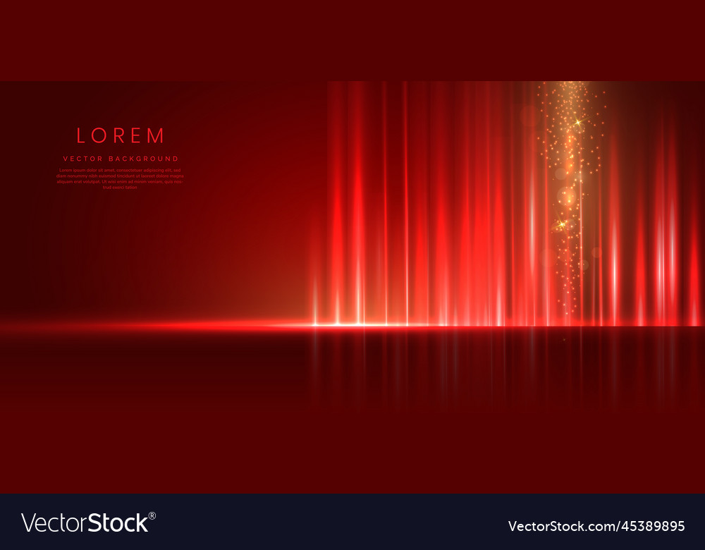 Abstrakte Technologie futuristisches Licht rote Streifen vector image Abstrakte Technologie futuristisches Licht rote Streifen